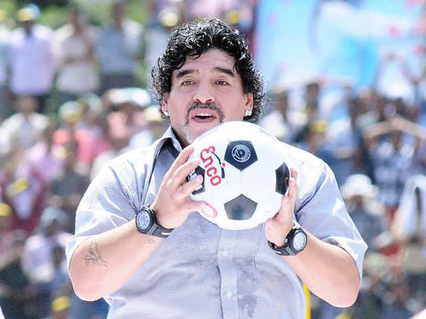  Diego Maradona.