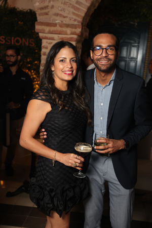 Mariel Valeiron y Michael Estrella.