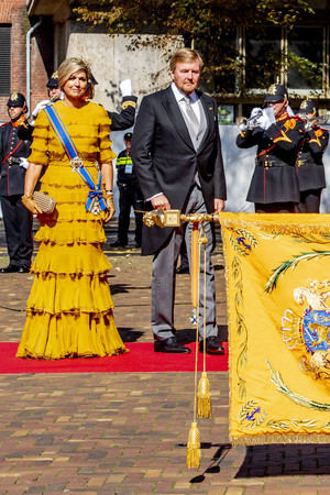 Los reyes presidieron la ceremonia de apertura del parlamento holandés de La Haya.