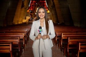 Mayra Delgado, corresponsal y Miss Mundo Dominicana 2025, destaca en el segmento Ventana a Quisqueya