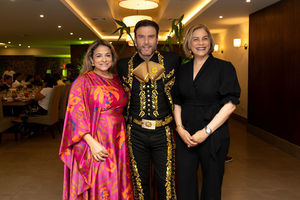 Meicy Díaz, Carlos Fernández y Patricia Domínguez.