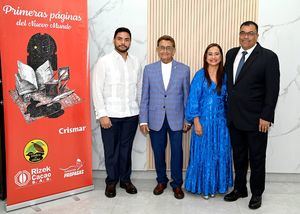 Mélido Idelfonso Medina Bonilla, Cristian Martínez Villanueva, Joselin Bonilla de Medina y Mélido Idelfonso Medina.
