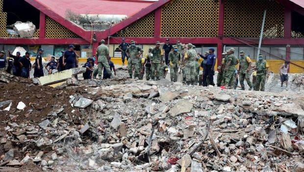 Efectos del terremoto en México. 