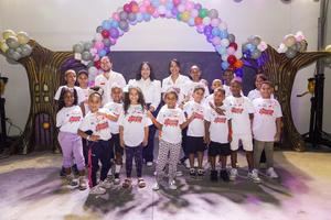 200 niños disfrutan de campamento educativo en Santo Domingo
