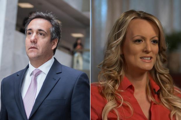 El abogado Michael Cohen tendría material sobre el supuesto pago a la actriz porno