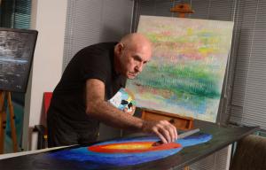 Pintor francés Michel Bizet presentará su exposición "Pachamama/ Madre Tierra"