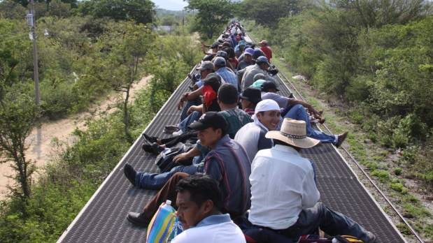 Ha habido un tradicional flujo de migrantes por Centroamérica 