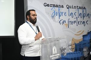 Mijaíl Peralta, gerente de Cultura de Banreservas.