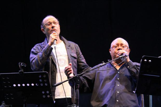 Pablo Milanes y José Antonio Rodríguez