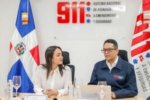 Ministra de Interior y Policía explora innovaciones del Sistema 911 en Santo Domingo