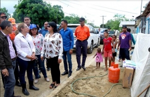 Plan Social ayuda a damnificados. 