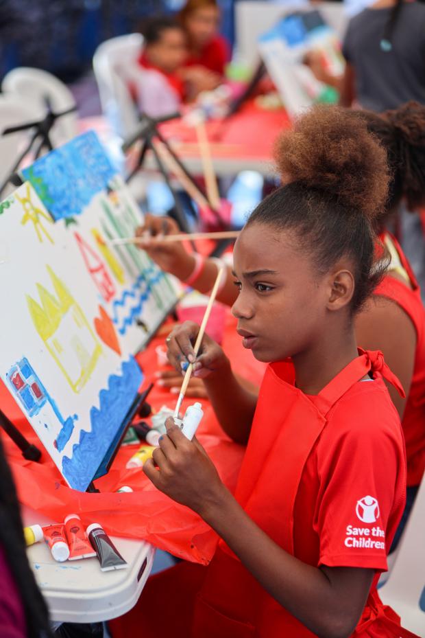 Save the Children inaugura “El Poder del Arte – Capotillo”