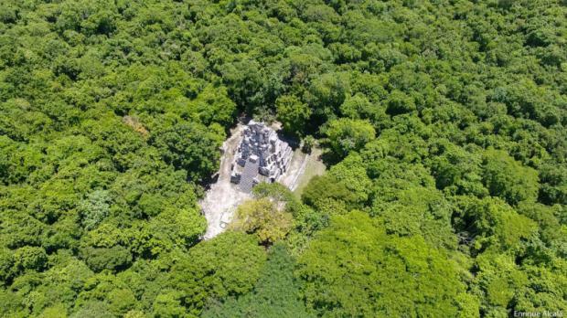 Zona arqueológica de Muyil, México