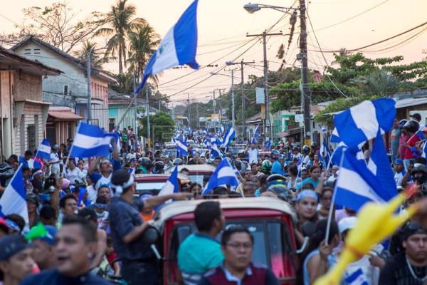 Parte de la manifestación