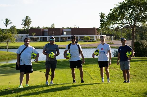 Nicola Adrian Di Zio, Martin Jaurena, Andrés Jiménez, Martín Ravina y Marcelo Correa.