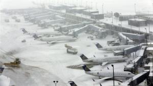 Cancelan varios vuelos entre Dominicana y EE.UU. por tormenta de nieve