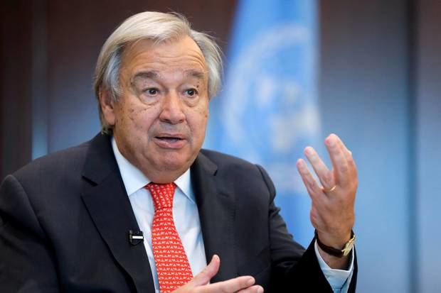 António Guterres.