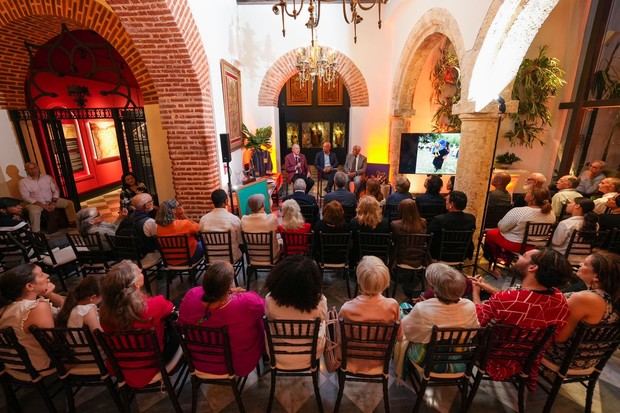 El conversatorio congregó una asistencia numerosa de
interesados en la cultura taína.