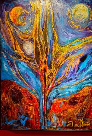 La obra de Elsa Núñez es uno de los patrimonios artísticos del país, ahora en la exposición Homenaje a la madre tierra, en el Centro Cultural Banreservas.