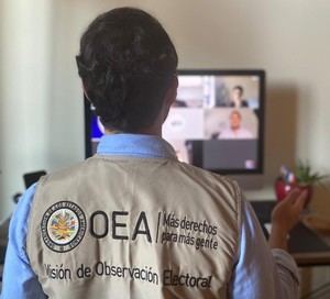 Un miembro de la mision electoral de la OEA en RD contrae el Covid-19