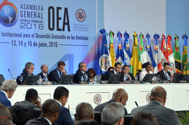 Asamblea OEA en México.