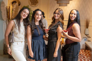 Kiara Valdez, Karla Tejada, Channel Tobal y Gabriela Del Rosario.