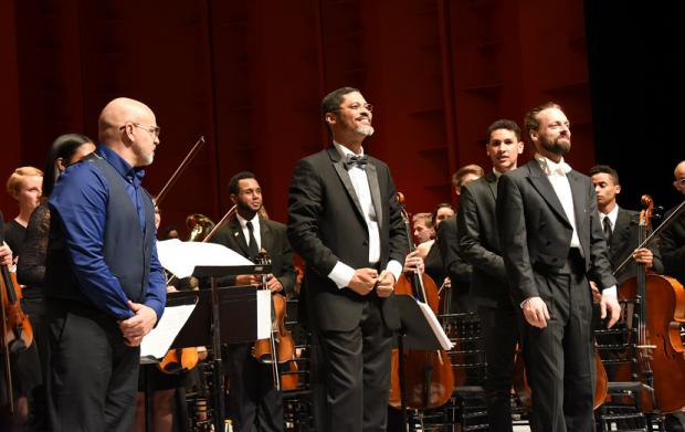 Presentación de la orquesta en Santiago