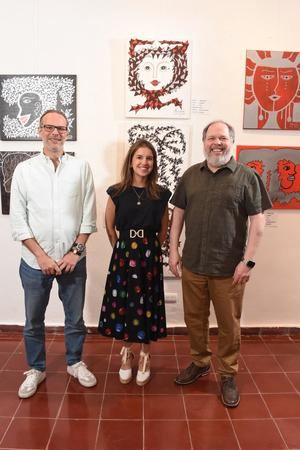 Pablo Mustonen, Rosa Lama, Eric Periche.