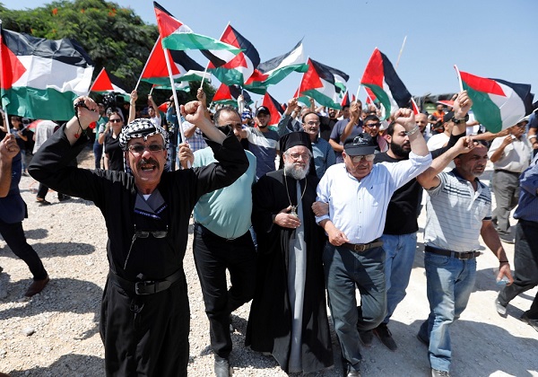 Protestas en Gaza