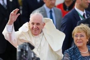 Al menos 30 personas detenidas en sur de Chile en primer día visita del papa
 