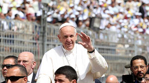 El papa congregó a más de 1,3 millones de personas en primera misa en Bogotá