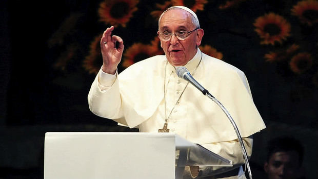 El papa Francisco en la Ciudad del Vaticano. 