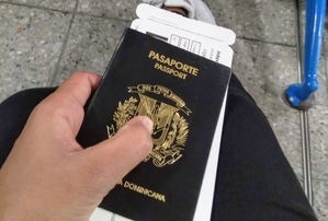 Pasaporte dominicano.