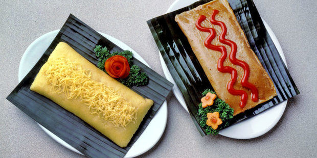 Pasteles en hoja