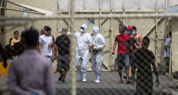 Penitenciaría Nacional de La Victoria está intervenida por las autoridades sanitarias desde el sábado pasado y se ha procedido a aislar a varios presos y a trasladar, por lo menos a 50.