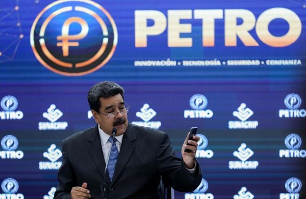 Venezuela dice que comercializará crudo en la Opep con petros desde 2019