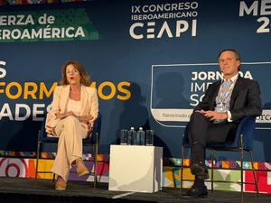 Juan Tomás Díaz y Ana Botella presentan en CEAPI un modelo de liderazgo empresarial con impacto social