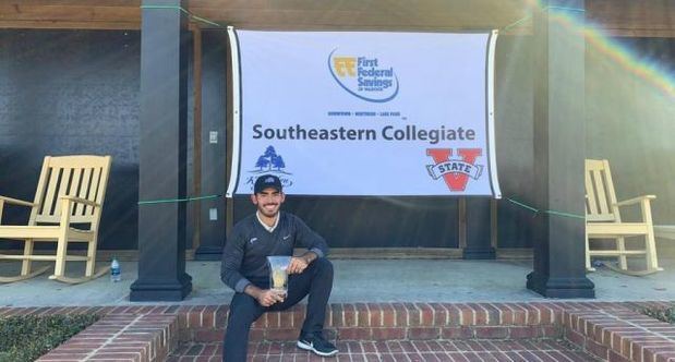 Golfista Juan José Guerra conquista el Southeastern Collegiate