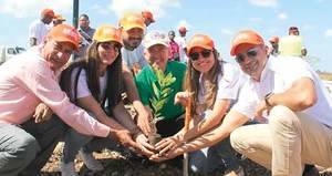 Arranca Octubre, mes de la reforestación con actividad San Gregorio de Nigua