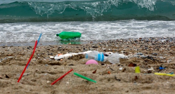 Plástico en las playas