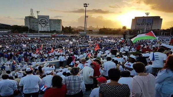 Celebración del Primero de Mayo.