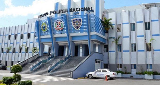 Fachada del Palacio  de la Policía Nacional.