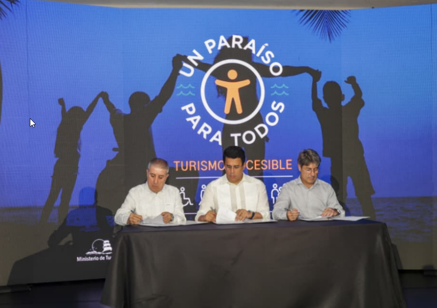 Presentación de la declaración de Bayahibe como destino accesible.
