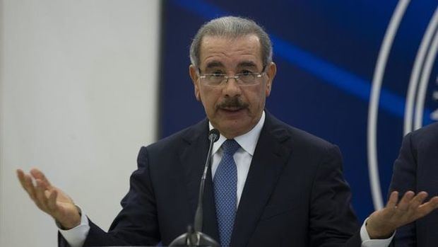 El presidente de la República Dominicana, Danilo Medina. 