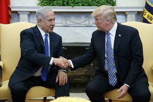 Presidente Donald Trump y primer ministro israelí, Benjamin Netanyahu