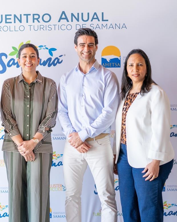Patricia Yunén, Josep Riudavets y Jacqueline Mora.