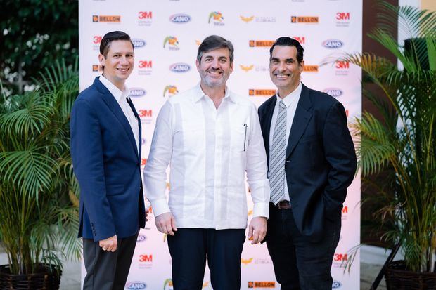 Pedro Arias, Javier Gonzalez y Edgar Argüello