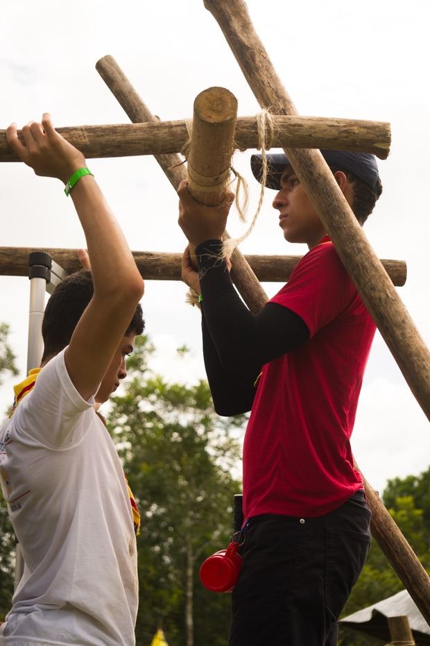 La Asociación de Scouts Dominicanos, Inc. celebró su XV Campamento Nacional Scout en
el Parque Nacional Aniana Vargas,