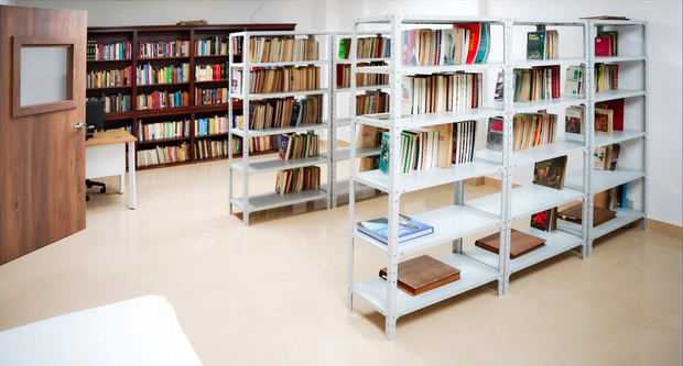 Vista de la Biblioteca Rodríguez Demorizi, ubicada en las instalaciones del Museo Nacional de Historia y Geografía (MNHG).