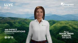 Clara, embajadora digital de Progreso, gana dos premios internacionales